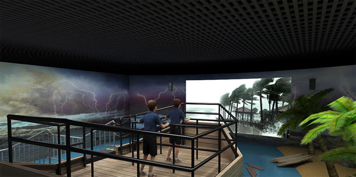 飓风VR虚拟现实体验台风来袭